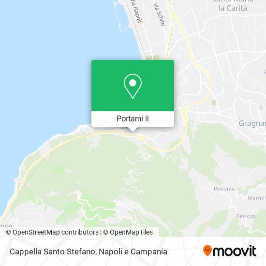 Mappa Cappella Santo Stefano