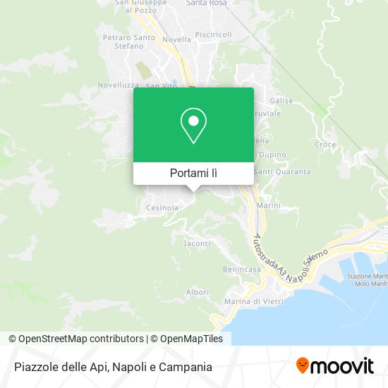 Mappa Piazzole delle Api