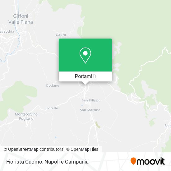 Mappa Fiorista Cuomo