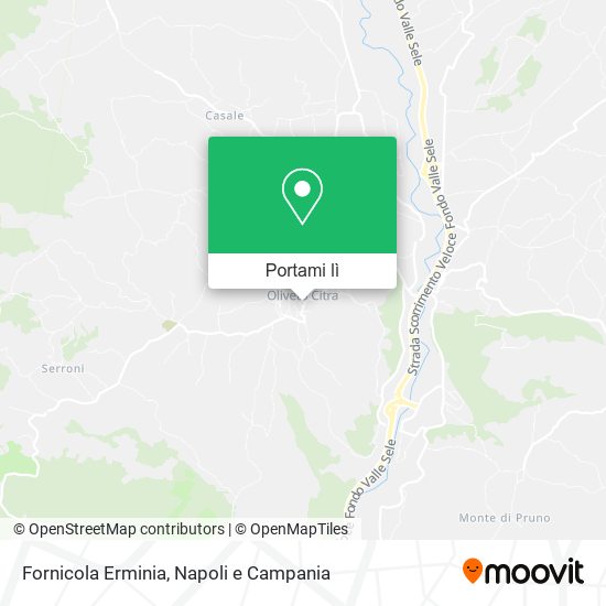 Mappa Fornicola Erminia