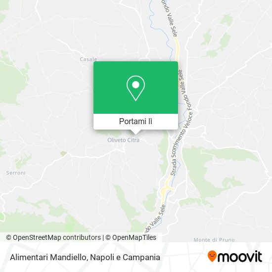 Mappa Alimentari Mandiello
