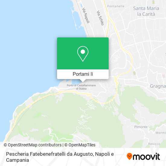 Mappa Pescheria Fatebenefratelli da Augusto