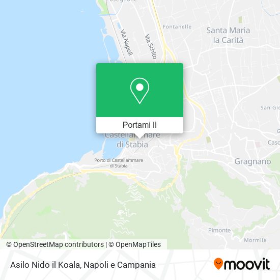 Mappa Asilo Nido il Koala