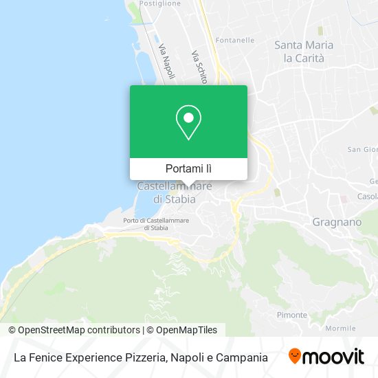 Mappa La Fenice Experience Pizzeria