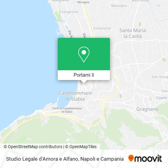 Mappa Studio Legale d'Amora e Alfano