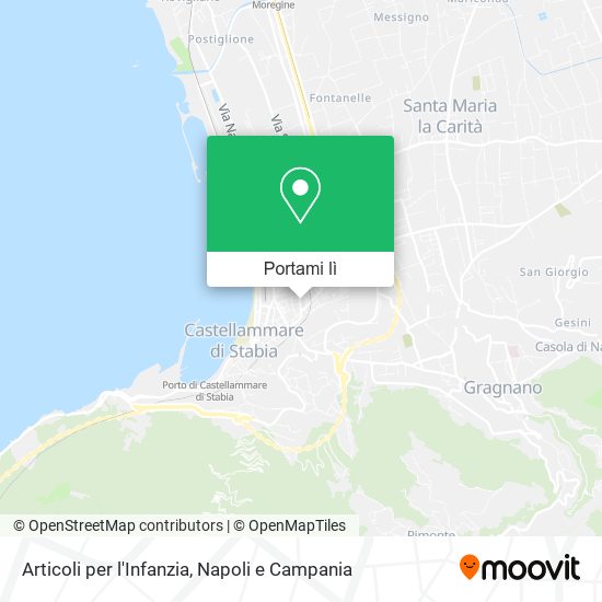 Mappa Articoli per l'Infanzia