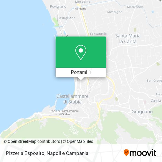 Mappa Pizzeria Esposito