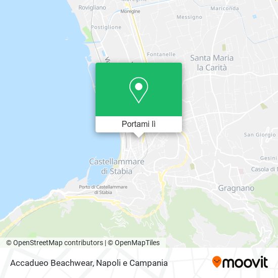 Mappa Accadueo Beachwear