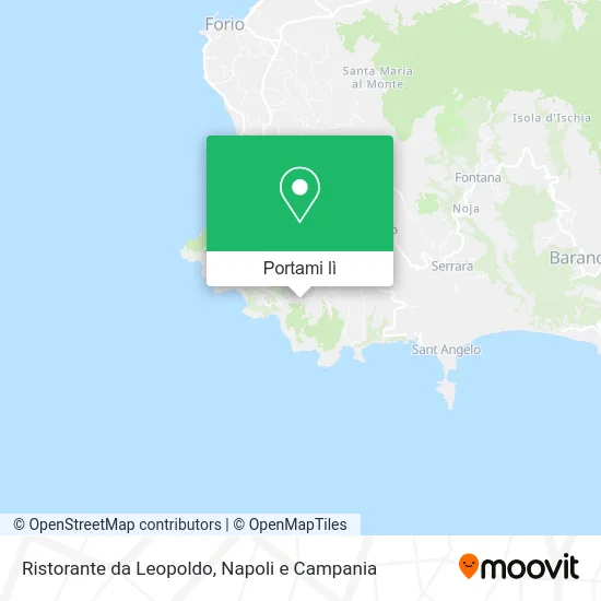 Mappa Ristorante da Leopoldo