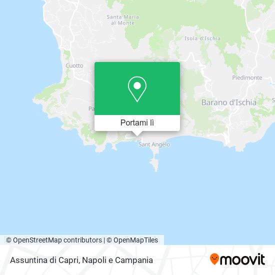 Mappa Assuntina di Capri