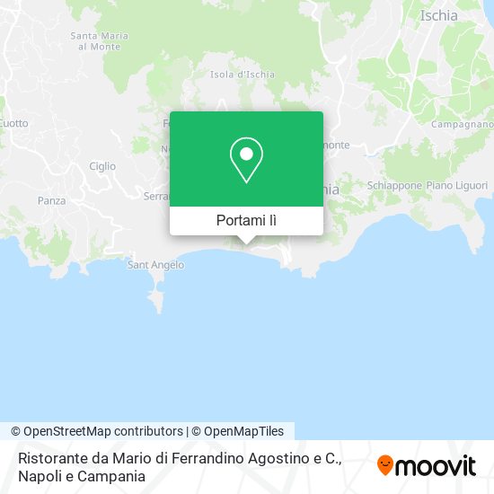 Mappa Ristorante da Mario di Ferrandino Agostino e C.