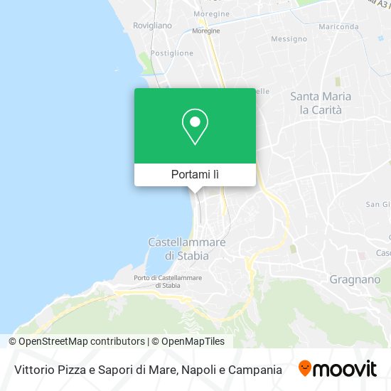 Mappa Vittorio Pizza e Sapori di Mare