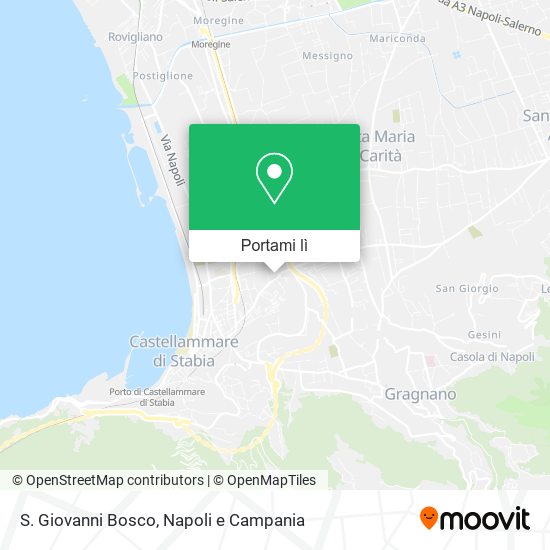 Mappa S. Giovanni Bosco