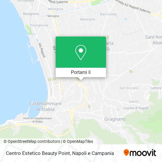Mappa Centro Estetico Beauty Point