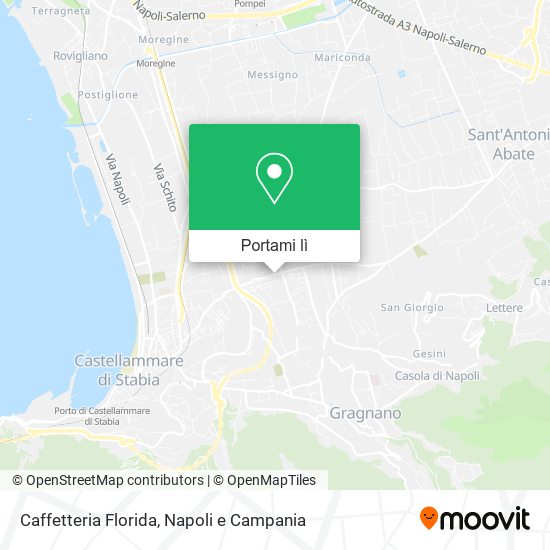 Mappa Caffetteria Florida