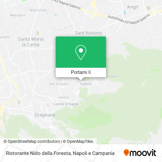 Mappa Ristorante Nido della Foresta