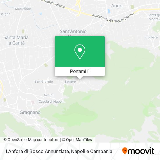 Mappa L'Anfora di Bosco Annunziata