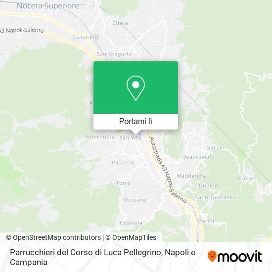Mappa Parrucchieri del Corso di Luca Pellegrino