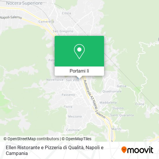 Mappa Ellen Ristorante e Pizzeria di Qualità