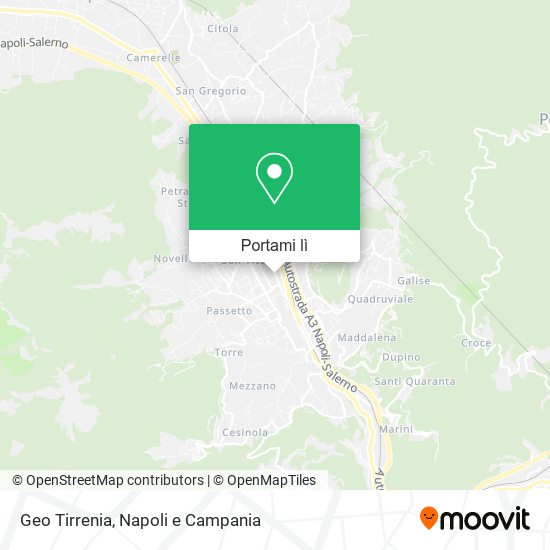 Mappa Geo Tirrenia