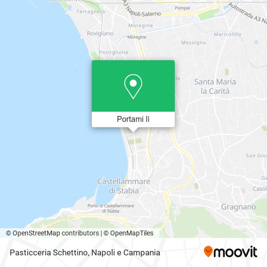 Mappa Pasticceria Schettino
