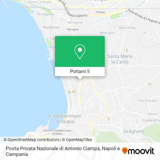 Mappa Posta Privata Nazionale di Antonio Ciampa