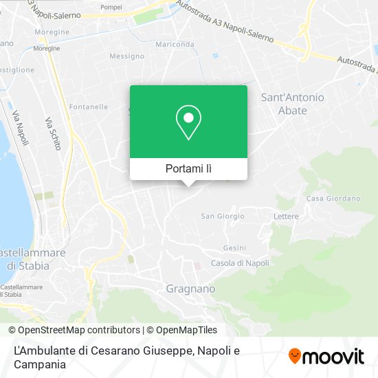 Mappa L'Ambulante di Cesarano Giuseppe