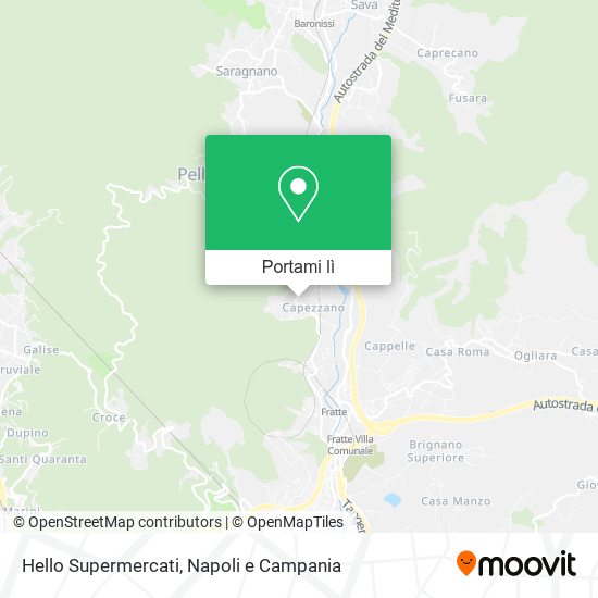 Mappa Hello Supermercati