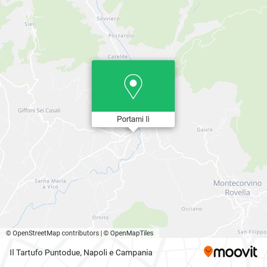 Mappa Il Tartufo Puntodue