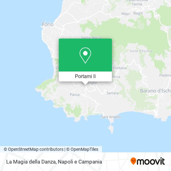 Mappa La Magia della Danza