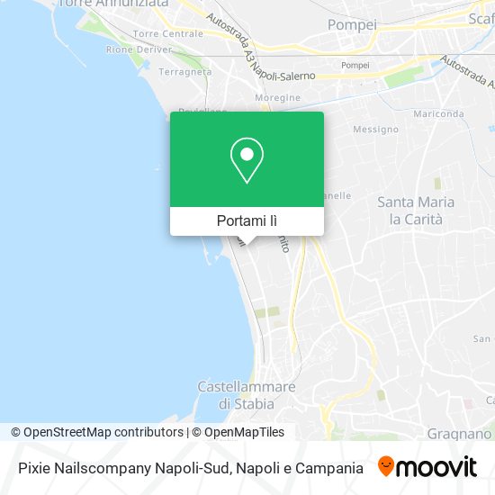 Mappa Pixie Nailscompany Napoli-Sud