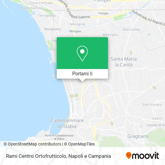 Mappa Rami Centro Ortofrutticolo