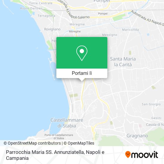 Mappa Parrocchia Maria SS. Annunziatella