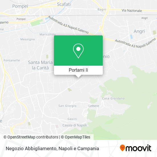 Mappa Negozio Abbigliamento