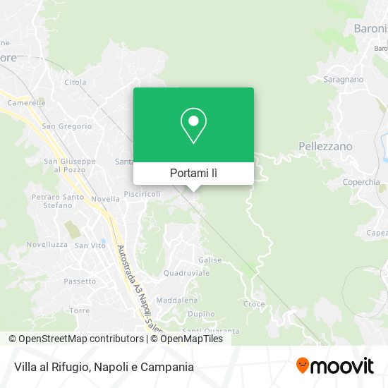 Mappa Villa al Rifugio