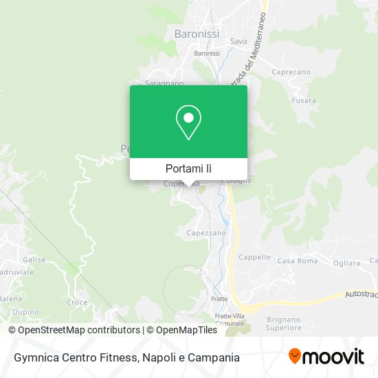 Mappa Gymnica Centro Fitness