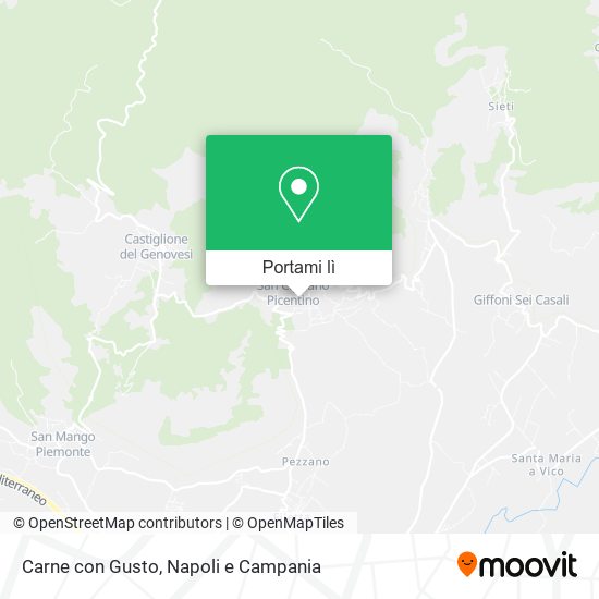 Mappa Carne con Gusto