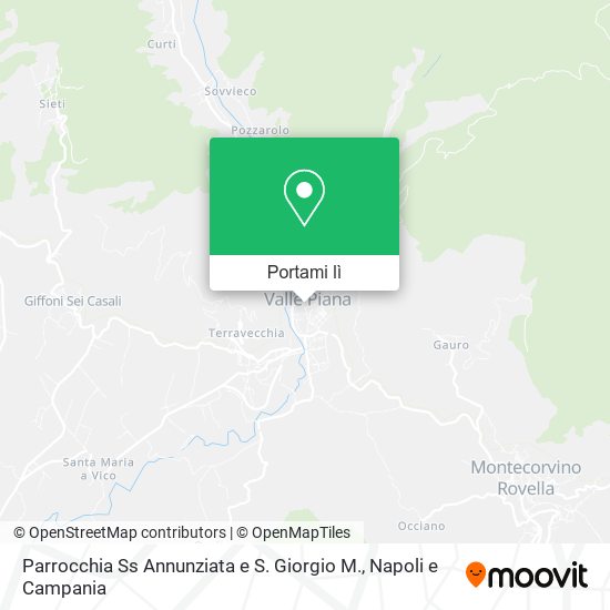 Mappa Parrocchia Ss Annunziata e S. Giorgio M.
