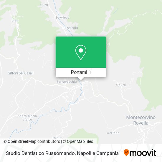 Mappa Studio Dentistico Russomando