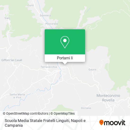 Mappa Scuola Media Statale Fratelli Linguiti