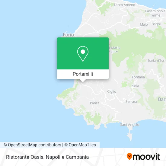 Mappa Ristorante Oasis