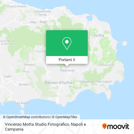 Mappa Vincenzo Motta Studio Fotografico