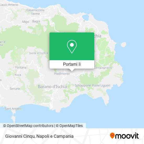 Mappa Giovanni Cinqu