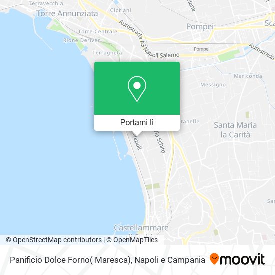 Mappa Panificio Dolce Forno( Maresca)