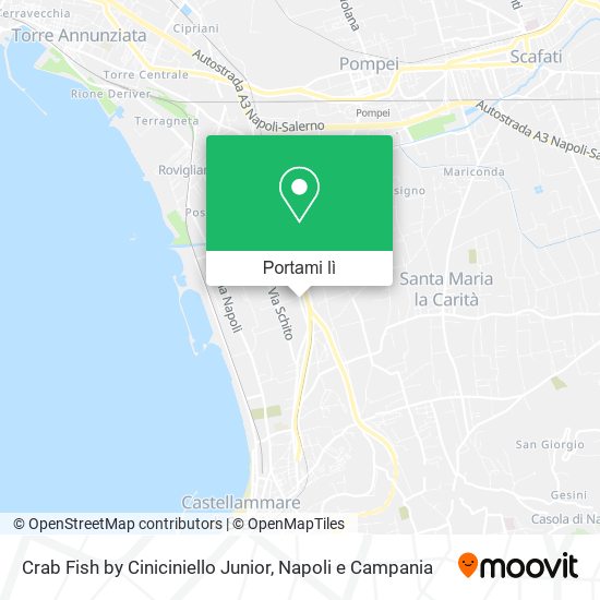 Mappa Crab Fish by Ciniciniello Junior
