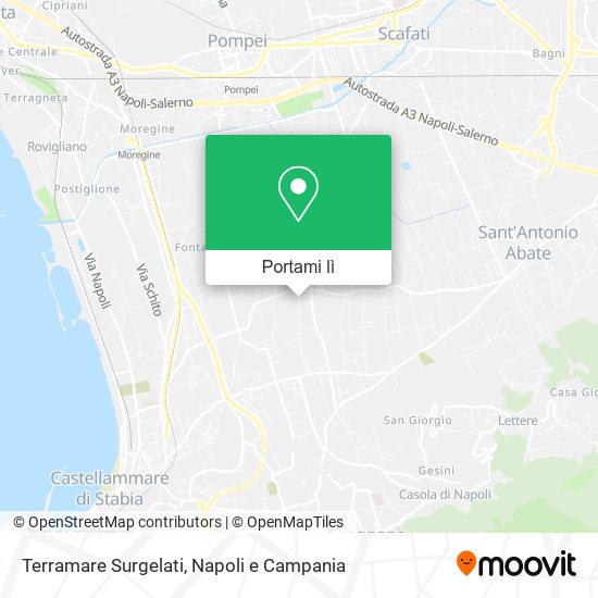 Mappa Terramare Surgelati