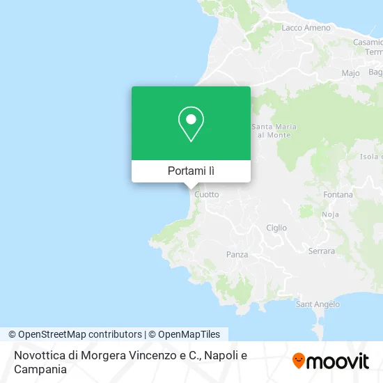 Mappa Novottica di Morgera Vincenzo e C.