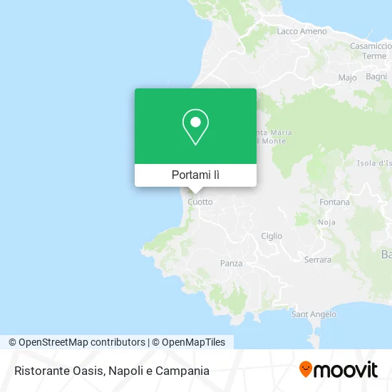 Mappa Ristorante Oasis