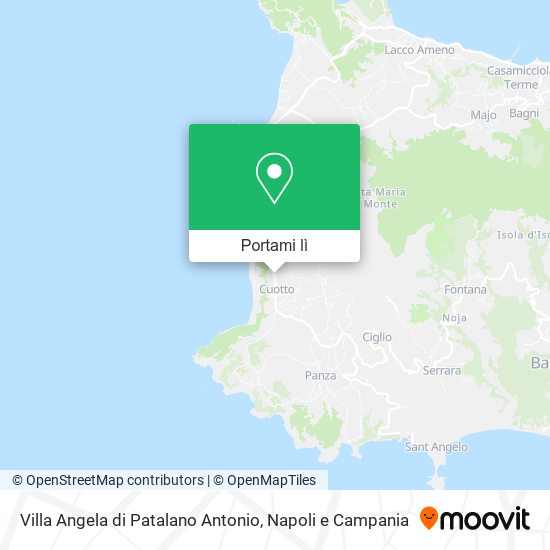 Mappa Villa Angela di Patalano Antonio