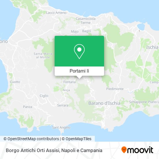 Mappa Borgo Antichi Orti Assisi